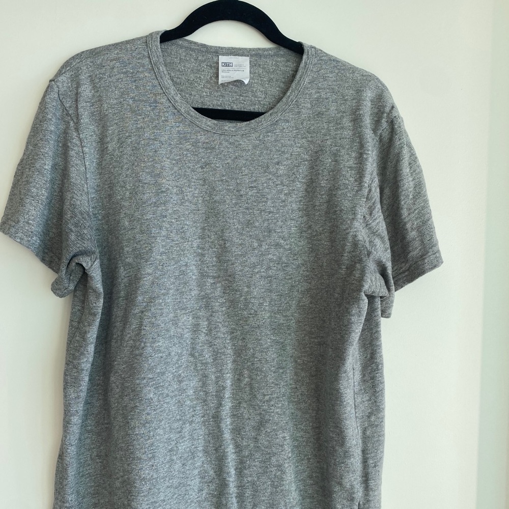 Kith heather grey t shirt